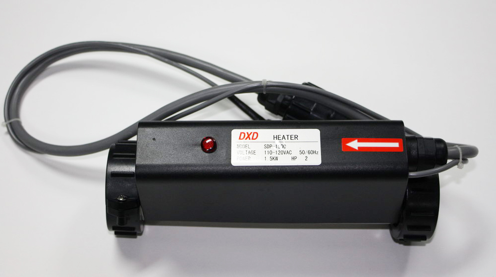DXD SDP-1500 Inline  Heater , 1.5KW , 120V - Image 1