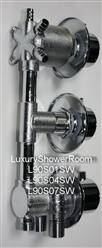 5 output thermostatic water control valve for steam shower VCT-5-3 - Image 2