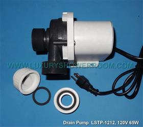 Drain Pump for Shower Bathtubs and Sinks 65W, 120V, 1 Amp - Image 2