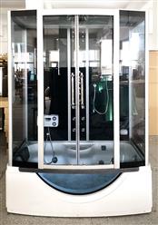 EMPIRESHOWER  The Blue Lagoon ER67-33WSB-R STEAM SHOWER WITH WHIRLPOOL TUB AND BLUETOOTH AUDIO 67x33x85 FREE SHIPPING - Image 1