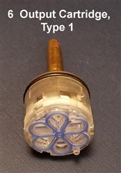 5 or 6 way switch cartridge (diverter valve)  6 leafs - Image 3