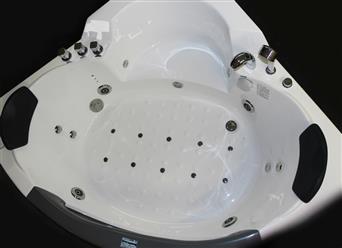 Corner  Whirlpool Bathtub  with air bubble, heater, M3150 color light. FREE SHIPPING - Image 8
