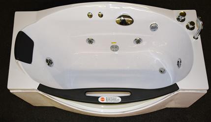 Free standing JETTED BATHTUB LTA027 67&quot; x 31&quot; - Image 3