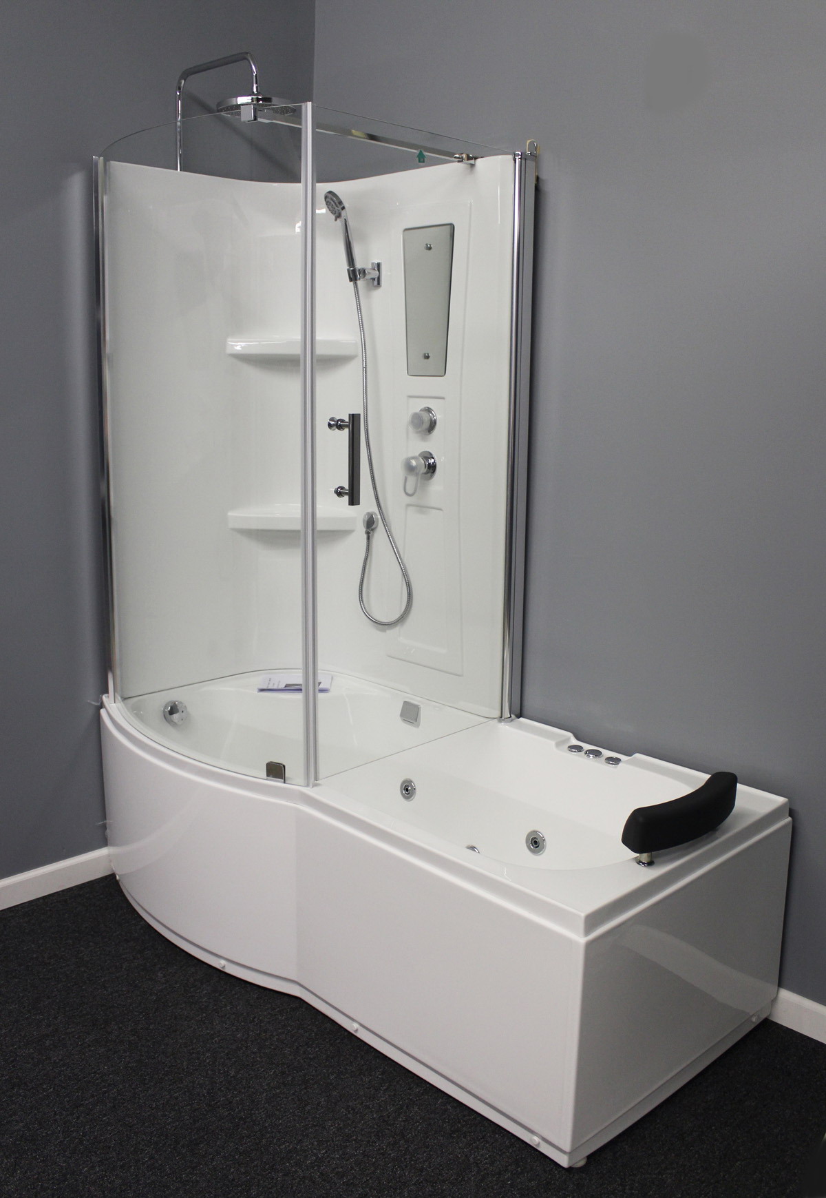 Shower Jacuzzi Tub Combo Shower Jacuzzi Tub Combo
