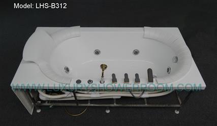JETTED BATHTUB HS-B312  71 in&#215; 36n. &#215; 24n. Free standing Free Shipping 48US - Image 4
