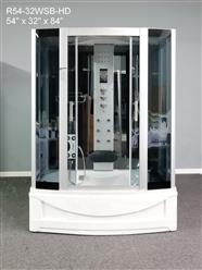 EMPIRESHOWER ER54-32WSB-HD (HEAVY DUTY) STEAM SHOWER WITH WHIRLPOOL TUB AND BLUETOOTH AUDIO 54X32X85 - Image 3