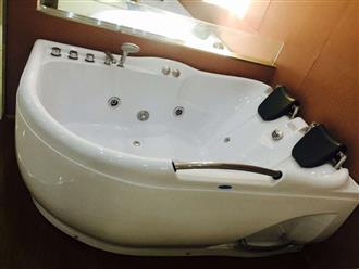 Corner  2 PERSON JETTED BATHTUB w/Air Jets Right Side LC022R FREE 48US SHIPPING - Image 2