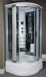 LuxuryShower  L80S02AS (HEAVY DUTY) STEAM SHOWER WITH  BLUETOOTH AUDIO 41&quot; x 41&quot; x 85&quot; FREE SHIPPING - Image 2