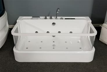 Luxury Whirlpool Bathtub  with air bubble, heater, waterfall, Bluetooth 0450 - Image 2